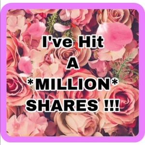 I’ve hit over 1 MILLION SHARES!! I’ve shared over one Million closets & Listings